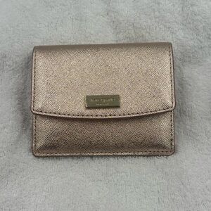 NWT Kate Spade- Laurel Way rose gold WLRU2728 keychain wallet